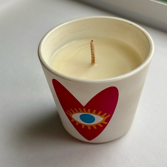 💗🧿Pink Heart Evil Eye Candle - Protection & Good Vibes 🧿💗 - Picture 2 of 5